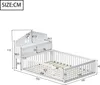 Flieks Kinderbett Hausbett 140x200cm mit Lattenrost, Produktbild-Vorschau 7