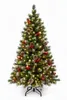 122 cm künstlicher Weihnachtsbaum mit 100 Twinkle-LEDs, 8 Produktbild-Vorschau 1