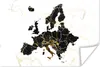 MuchoWow® Poster Karte - Europa - Marmor 60x40 cm - Produktbild-Vorschau 1