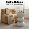 Slídové dekorace Luna boční stolek - V46 x Ø32 cm - železo Náhled obrázku produktu 8