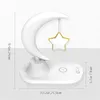 3-in-1 LED-Nachtlicht mit Bluetooth Audio und kabelloser Produktbild-Vorschau 2
