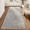 Tapiso Teppichläufer VALLEY Modern Grau Schlafzimmer 70 x Produktbild-Vorschau 1