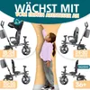 KIDIZ® Dreirad 5in1 Kinderdreirad mit Schubstange Produktbild-Vorschau 4