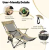 GOPLUS 2 in 1 Campingstuhl faltbar, Angelstuhl mit Produktbild-Vorschau 9