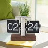 Flipové stolní hodiny, automatické mechanické 24hodinové Náhled obrázku produktu 6