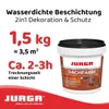 Jurga Dachfarbe Ziegelrot 1,5kg, Sockelfarbe WASSERDICHT, Produktbild-Vorschau 1