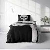 4 teilig Bettwäsche 135x200 cm Totenkopf Muster Skull Produktbild-Vorschau 2
