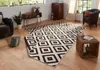 200x290 cm Tapis Twin-Wendeteppiche 103129 schwarz creme - Voir les images du produit 15