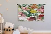 MuchoWow® Wandteppich Wandbehang Blumen - Strauch - Weiß Produktbild-Vorschau 3