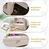 A multi-panel image showcasing features of a daybed. Podgląd zdjęcia produktu