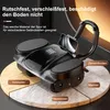 Bauchtrainer, Bauchtrainer-Rad mit Kniematte – Produktbild-Vorschau 3