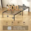KUTAS Klassische Betten 90x200, Metallbett Schwarz mit 32 Produktbild-Vorschau 15