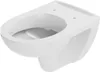 VIGOUR clivia Wand-WC Hänge-WC tiefspüler mit Spülrand, Produktbild-Vorschau 1