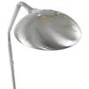 Steinhauer Stehleuchte Biron 1-flammig Silber Matt 45x25cm Produktbild-Vorschau 4