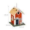 Casetta per uccelli decorativa Relaxdays, stile rustico, in Anteprima dell’immagine prodotto 4