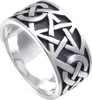 MATERIA by Matthias Wagner Pentagramm Ring 925 Silber antik Produktbild-Vorschau 1