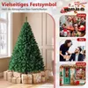COSTWAY 180cm Künstlicher Weihnachtsbaum Tannenbaum mit Produktbild-Vorschau 8
