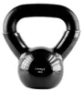 Kettlebell pokrytý vinylem HMS KNV06 6 kg, černý Náhled obrázku produktu 1