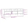 vidaXL TV-Schrank Weiß 150x30x44,5 cm Holzwerkstoff Produktbild-Vorschau 8