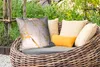 MuchoWow® Outdoor Kissen - Marmor - Gold - Weiß - Chic - Produktbild-Vorschau 3