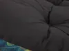 Polštářek na papasan Soa - Ø114 cm, tloušťka 8 cm - zelený, Náhled obrázku produktu 4