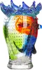 GILDE Gesichtsvase Donald grün, rot H. 29 cm, 60873 Produktbild-Vorschau 4