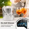 Beyond Silberner Eiswürfelbehälter mit Deckel und Zange Produktbild-Vorschau 8
