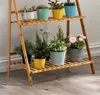 Bambusständer, Blumenständer, Blumenleiter, Blumenbeet Produktbild-Vorschau 2