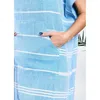 Poncho hammam damskie 100% naturalna bawełna Yeye Podgląd zdjęcia produktu 2