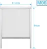 Riossad tenda a rullo oscurante grigio tenda a rullo Anteprima dell’immagine prodotto 2