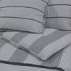 Súprava obliečok sivá 220x240 cm bavlna Náhľad obrázku produktu 5