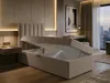 NORDELO Boxspringbett MORFEO 120x200 cm Braun Komplett-Set Produktbild-Vorschau 9