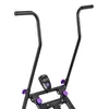 A close-up view of the handlebars and digital display of a fitness machine. Podgląd zdjęcia produktu