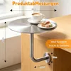 Mesa redonda de pared para cócteles, con diseño en forma de Vista previa de la imagen del producto 3