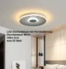 LED Deckenleuchte Deckenlampe 9641YX, Ø 40 cm, 62W Produktbild-Vorschau 4
