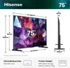 Hisense 75E7S PRO, 190,5 cm (75"), 3840 x 2160 px, QLED, Náhled obrázku produktu 5