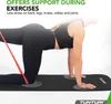 Tappetino Fitness - Tappetino yoga NBR - Nero Anteprima dell’immagine prodotto 3