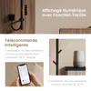 EMKE Sèche-serviettes électrique 100W Noir Mat, Design Voir les images du produit 4