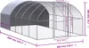 vidaXL Poulailler d'extérieur 3x6x2 m Acier galvanisé Voir les images du produit 7