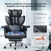 Bürostuhl mit Fußstütze - Ergonomischer Schreibtischstuhl Produktbild-Vorschau 6