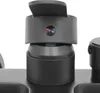 Close-up of a black faucet with red and blue indicators for hot and cold water. Náhled obrázku produktu