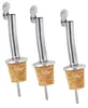 LAYBA Flaschenausgießer mit Naturkork, Braun, 3er-Set Produktbild-Vorschau 1