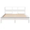 vidaXL Massivholzbett ohne Matratze Weiß 140x200 cm Produktbild-Vorschau 4