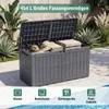 KOMFOTTEU 680 L, vodeodolná úložná skrinka, uzamykateľná Náhľad obrázku produktu 4