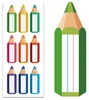 Kleurenrijke stickers, labels en schoolstickers voor Productafbeelding-voorbeeld 6