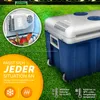 tillvex cool box elettrico 40L blu con ruote | mini frigo Anteprima dell’immagine prodotto 2