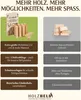 Lindenholz zum Schnitzen – 10-teiliges Set aus Lindenholz – Produktbild-Vorschau 2