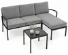 KOMFOTTEU Gartenmöbel Set, 3-teiliges Terrassenmöbel mit Produktbild-Vorschau 1