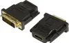 Adaptér LogiLink HDMI samica - DVI-D 24+1 samec čierny Náhľad obrázku produktu 1