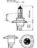 1x PHILIPS Vision H4 Glühlampe Fernlicht 12V 60/55W P43t-38 Produktbild-Vorschau 4